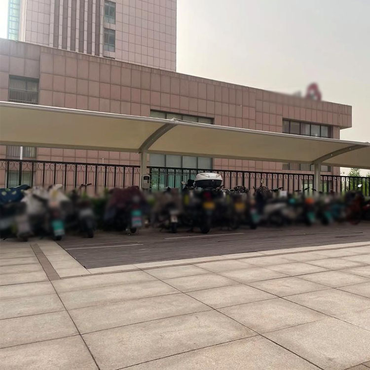 汝南县膜结构电动车棚